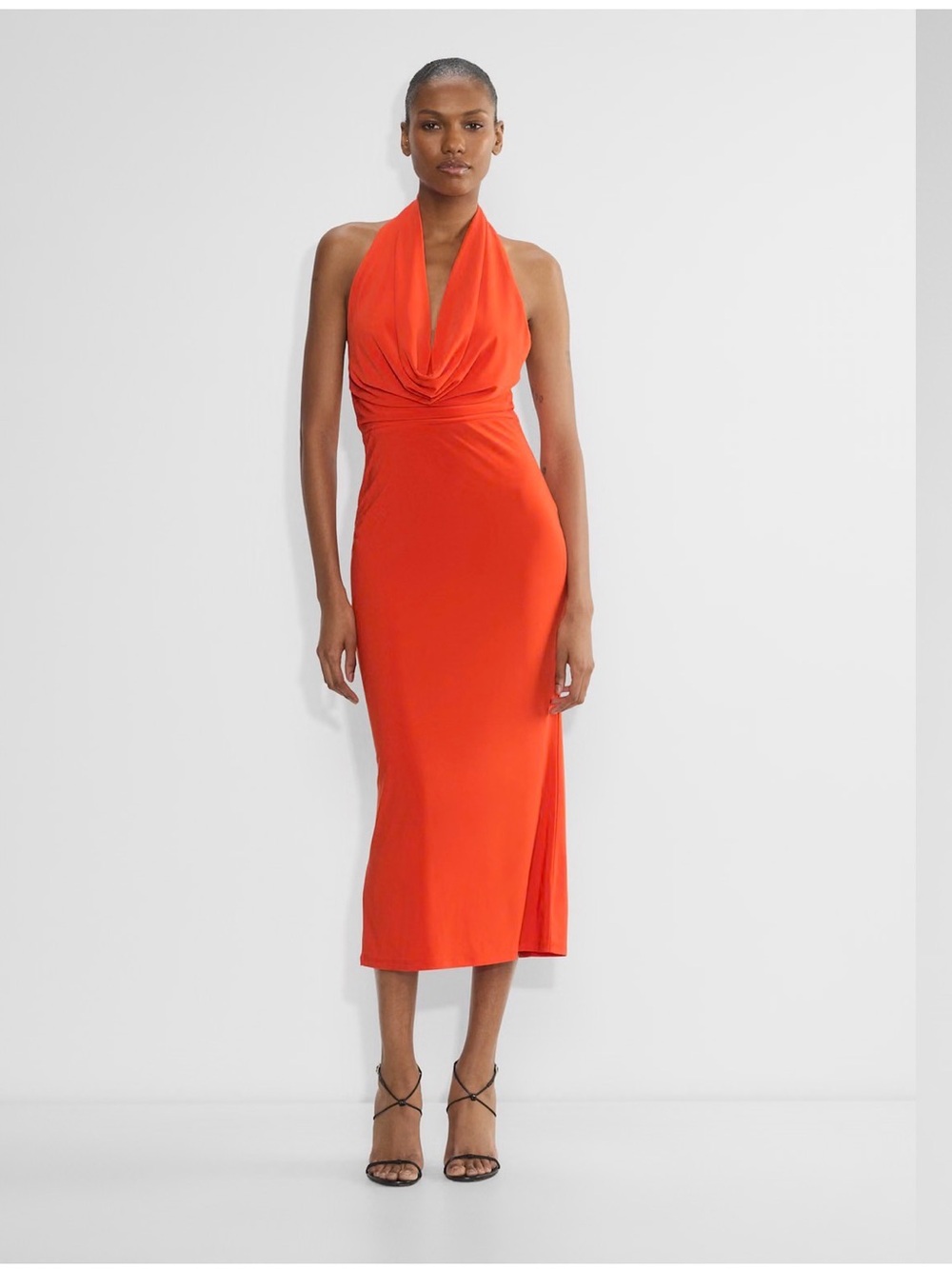 Aritzia Cowl Neck Dress